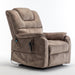 Lounge chair lift chair relax sofa chair sitting room furniture sitting room power supply elderly electric lounge chair (180 degree lying flat) - DTYStore