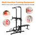 Power Tower with Bench Pull Up Bar Dip Station Adjustable Height Dip Stand Heavy Duty Multi-Function Fitness Rack - DTYStore