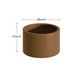 Heavy Duty Corten Steel Round Raised Garden Bed Kit – 15.5' Dia. x 20' H. – Pre-Rusted Metal Planter Box for Vegetables, Flowers, Herbs – Brown – Ideal for Outdoor Gardening - DTYStore