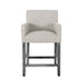 Upholstered 26 inch Counter Stool - Light Gray/Gray - DTYStore