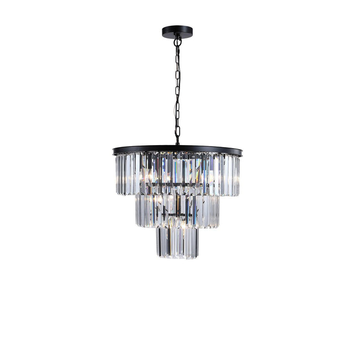 Black Luxury Crystal Chandelier Modern Chandeliers Lights