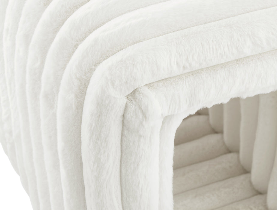 Ottoman Storage Bench Pet Supplies Corduroy Bench Cat's nest to hide For the Living Room, Entryway and Bedroom