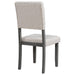 6-Piece Dining Table and Chair Set with Special-shaped Legs and Foam-covered Seat Backs&Cushions for Dining Room (Gary) - DTYStore