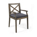 PERLA DINING CHAIR,2PCS with 2 Cushions - DTYStore