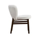 1 PC Wooden Frame Upholstered Shell Dining Chair,Modern Armless Chairs Comfor Kitchen Chairs for Living Room,Restaurant - DTYStore