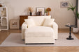 Single Sofa Chair with Removable Ottoman, Comfy Sleeper Chair, Modern and High-Quality Lounge Sofa Bed for Living Room, Bedroom, Small Apartment - DTYStore