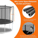 16FT Trampoline with Safety Enclosure Net, Outdoor Trampoline with Heavy Duty Jumping Mat and Spring Cover Padding for Kids and Adults - DTYStore