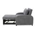 3-in-1 Convertible Sleeper Sofa Bed with Pillow & Pocket, Loveseat Sleeper Chair in Soft Cotton Linen, for Living Room, Bedroom, Study, Apartment, Gray - DTYStore