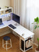 L DESK WITH PENNEL WHITE - DTYStore
