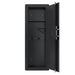 Wall Gun Safe, Gun Safes for Home, Gun Safes & Cabinets, Wall Safes Between The Studs, Quick-Access Rifle Safe with Removable Shelf and Digital Keypad(Black) - DTYStore