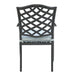 Dining Arm Chair, Light Blue, Set of 2 - DTYStore