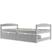 Twin Size Platform Bed with Two Drawers - DTYStore