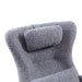 Rocking Chair Nursery, Modern Rocking Chair with High Backrest - DTYStore