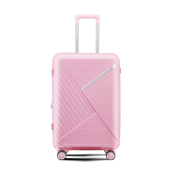 Luggage Sets 4 Piece(14/20/24/28), Expandable Lightweight Suitcase with 4 Double 360 Degrees Mute Spinner Wheels PP Materials Durable TSA Lock Travel Luggage - DTYStore