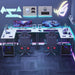 L Shaped Gaming Desk,hite - DTYStore