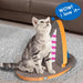 Cat Condo Scratcher Post Cardboard, Sailboat Shape Cat Scratching Board, 21.26x13.78x15.75 inch - DTYStore