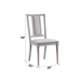 Marta Beige Linen & Natural Finish Side Chair (Set of 2) - DTYStore