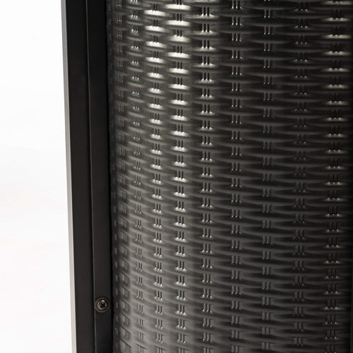 32' Propane Gas Fire Pit Table, 50000 BTU Round Steel Fire Pit for Outside Patio Deck Garden Courtyard-Black - Image 7