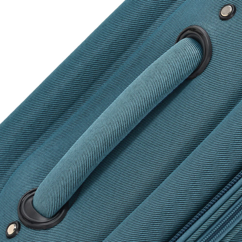 Softside Luggage Expandable 3 Piece Set Suitcase Upright Spinner Softshell Lightweight Luggage Travel Set - Image 10