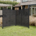 47 x 47 inch Outdoor Privacy Screen Fence Panels – All-Weather No-Dig Fence Kit for Air Conditioner, Trash Can, Pool Equipment Enclosure – Easy Installation & Multi-Purpose Security - DTYStore