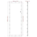 Hollywood Full Length Mirror with Lights Full Body Vanity Mirror with 3 Color Modes Lighted Standing Floor Mirror for Dressing Room Bedroom Wall Mounted Touch Control Black 63x24inch - DTYStore