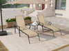 3 Pack Patio Lounge Chair, Outdoor Chaise Lounge with 5 Adjustable Backrest, Sturdy Steel Frame, Sunbathing Recliner, Beach Chair, Tanning Chair for Outside, Yard, Balcony, Pool Chairs - DTYStore
