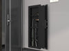 Wall Gun Safe, Gun Safes for Home, Gun Safes & Cabinets, Wall Safes Between The Studs, Quick-Access Rifle Safe with Removable Shelf and Digital Keypad(Black) - DTYStore
