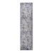 DTY Signature Collection 2X8 Silver/Blue/Abstract Non-Shedding Living Room Bedroom Dining Home Office Stylish and Stain Resistant Area Rug - DTYStore