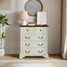 Modern White 5-Drawer Dresser for Bedroom - Ample Storage Wide Chest of Drawers, Sturdy & Safe - DTYStore