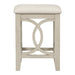 Farmhouse 3-Piece Counter Height Dining Table Set with USB Port and Upholstered Stools,Cream - DTYStore