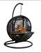 Hazelnut Cat rocking Chair, Black - DTYStore
