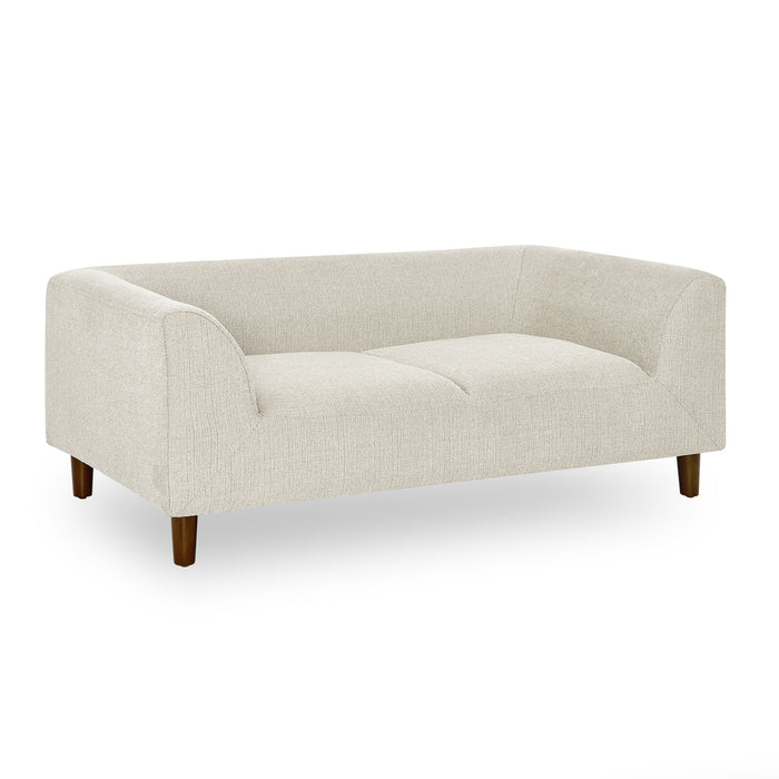 Pet sofa with backrest and armrests, modern rectangular pet sofa suitable for medium and large dogs, soft cushion comfortable dog sofa,--BEIGE