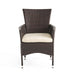 Clementine Outdoor Multibrown PE Wicker Dining Chairs (Set of 2) - DTYStore