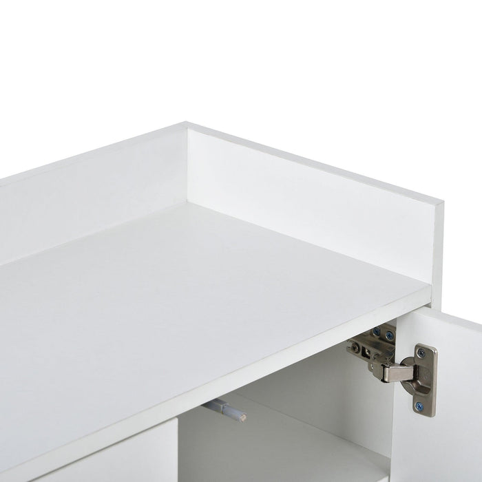 Modern Sideboard Elegant Buffet Cabinet with Large Storage Space for Dining Room, Entryway - DTYStore
