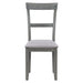 5 Piece Industrial Wooden Dining Table Set with 4 Chairs for Dining Room - DTYStore