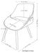 Malden - Bentwood Dining Chair with Wood Back - Distressed Black - DTYStore