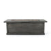 56" Outdoor 50,000 BTU Rectangular MgO Concrete Propane Fire Pit, Grey Wood Pattern (Tank Cover not Included) - DTYStore