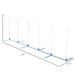 Agility Weaves Poles, Adjustable Dog Agility Kit Training Course Equipment for Puppy with Storage Bag - DTYStore
