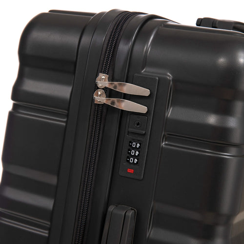 HIFINE TOURIST 20'/24'/28' 3 pcs/set in ABS Spinner Wheel Luggage, Carry on Suitcase, Matching Color, Combination Lock (Dark Gray) - Image 15