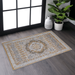 DTY Signature Collection 2X3 Cream/Ivory /Medallion Non-Shedding Living Room Bedroom Dining Home Office Stylish and Stain Resistant Area Rug - DTYStore