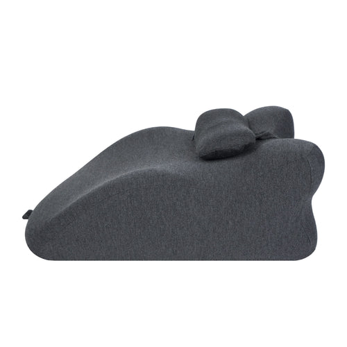 Ergonomic Spinal Posture Support Bed Pillow in Dark Grey with Multi-Functional Memory Foam Design - Image 13