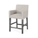 Upholstered 26 inch Counter Stool - Light Gray/Gray - DTYStore