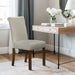 Upholstered Dining Chair with Nailhead Trim Set of 2 - DTYStore