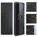 Wall Gun Safe, Gun Safes for Home, Gun Safes & Cabinets, Wall Safes Between The Studs, Quick-Access Rifle Safe with Removable Shelf and Digital Keypad(Black) - DTYStore