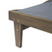 SUMMERLAND CHAISE LOUNGE - DARK GREY MESH - DTYStore