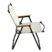 2-piece Folding Outdoor Chair for Indoor, Outdoor Camping, Picnics, Beach,Backyard, BBQ, Party, Patio, Beige