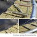 12 FT TRAMPOLINE OUTSIDE SAFETY NET WITH BASKETBALL HOOP - DTYStore