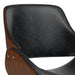 Malden - Bentwood Dining Chair with Wood Back - Distressed Black - DTYStore