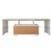 Entertainment TV Stand, Large TV Stand TV Base Stand with LED Light TV Cabinet. - DTYStore