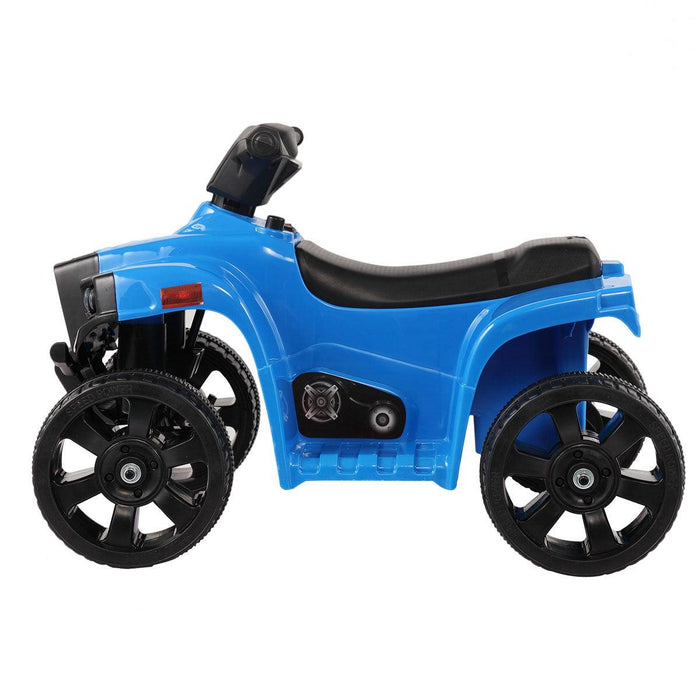 Kids Electric ATV Quad Ride On Car Toy - Blue - DTYStore